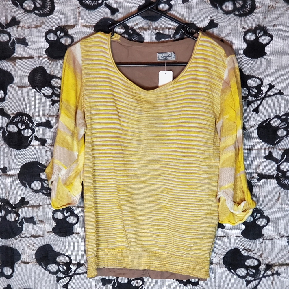 Komono stripped knit top